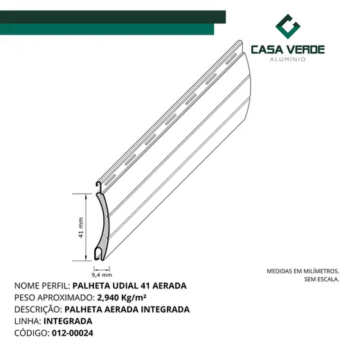 Palheta com Ventilação Udial Evo Aerada - Udinese
