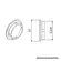Tapa Furo 3/8" (9,52mm) Nyl042 - Pichu Acessórios