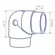 Curva Articulada Tubo 1.1/2" (tub-069) Rs0241 - Alutim