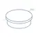 Tampa Redonda com Aba Tubo 1.1/2" (tub-069) - Alutim