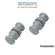 Kit de Acessórios para Box Sanfonado (camarão) Kitsanf1 - Vsm