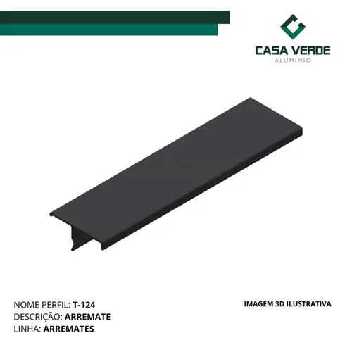 T-124 - Preto Fosco