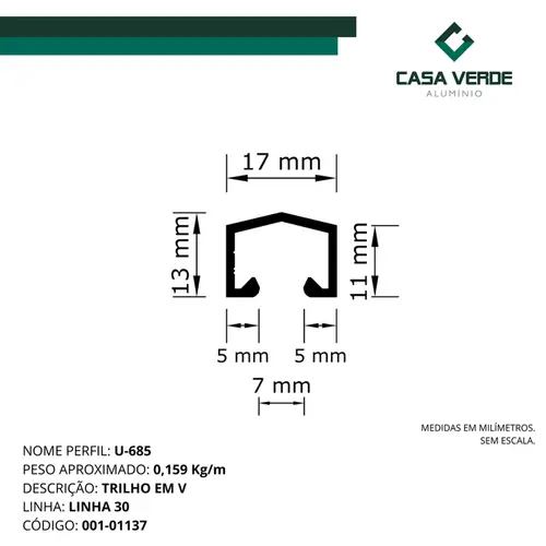 U-685 - Branco