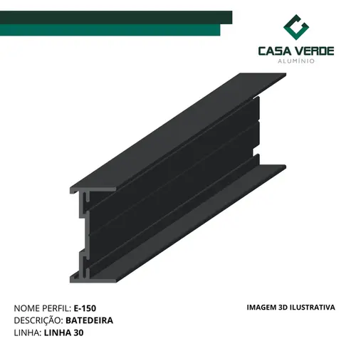 E-150 - Preto Fosco