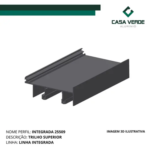 Integrada 25509 - Preto Fosco