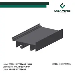 Integrada 25509 - Preto Fosco
