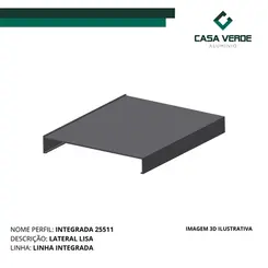 Integrada 25511 - Preto Fosco