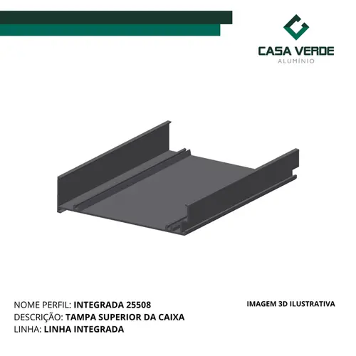 Integrada 25508 - Preto Fosco