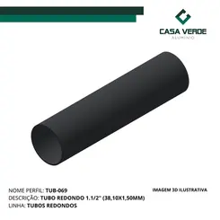 Tub-069 - Preto Fosco