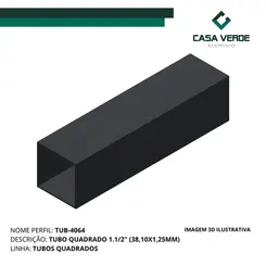 Tub-4064 - Preto Fosco