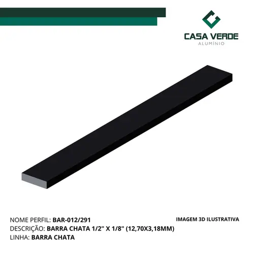Bar-012/291 - Preto Fosco