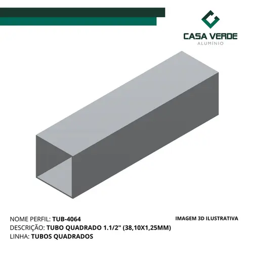 Tub-4064 - Brilhante