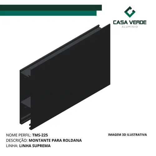 Tms-225 - Preto Fosco