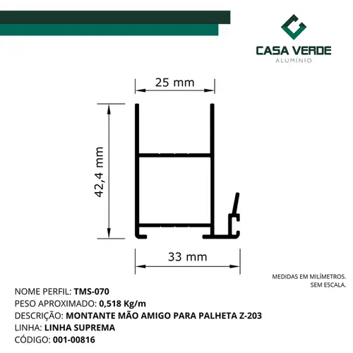 Tms-070 - Preto Fosco