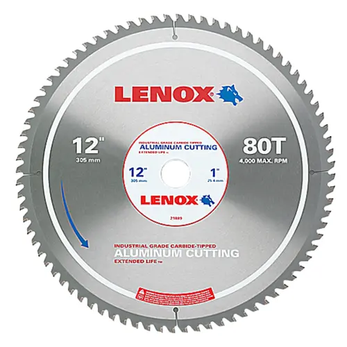 Serra Circular 12" X 80d Alumínio - Lenox