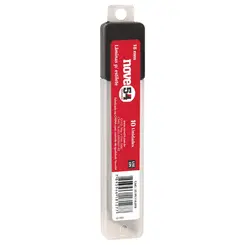 Lâmina para Estiletes 18mm com 10 Und - Nove54