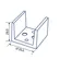 Terminal U 38×38mm Rs0156 - Alutim